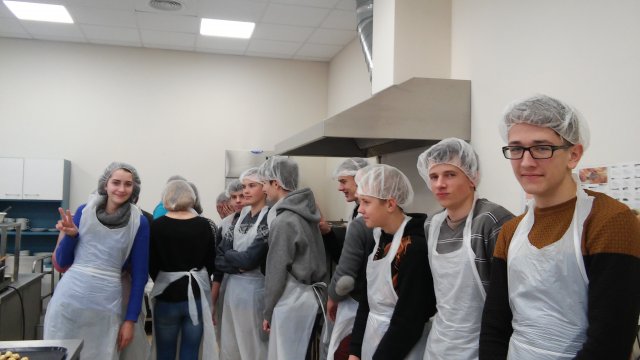 Mokinių viešnagė Kauno maisto pramonės ir prekybos mokymo centre